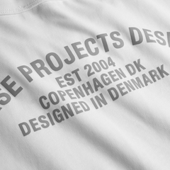 Simon Organic Arch Print T-Shirt - White