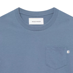 Bobby Pocket Tee - Bluefin