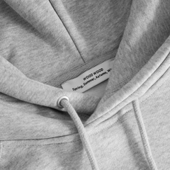 Essential Fred Hoodie - Grey Melange