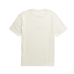 Johannes Organic Chain Stitch Logo T-Shirt - Ecru