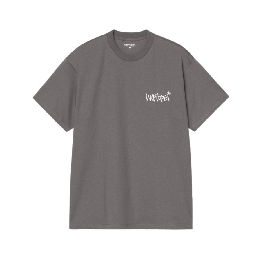 S/S Wiptopia Script T-Shirt - Porphyry/Wax