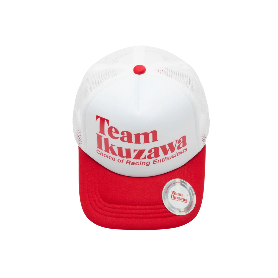 Team Ikuzawa Mesh Trucker Cap - Red