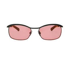 CASIER - Matte Black/Solid Black/ Dust Pink Lens