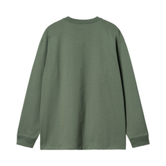 L/S Chase T-Shirt - Duck Green/Gold