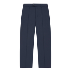 Everyday Pleated Trouser - Navy