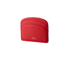 Porte-Cartes Demi-Lune - Rouge
