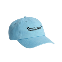 Logo Dad Washed Twill Cap - Blue