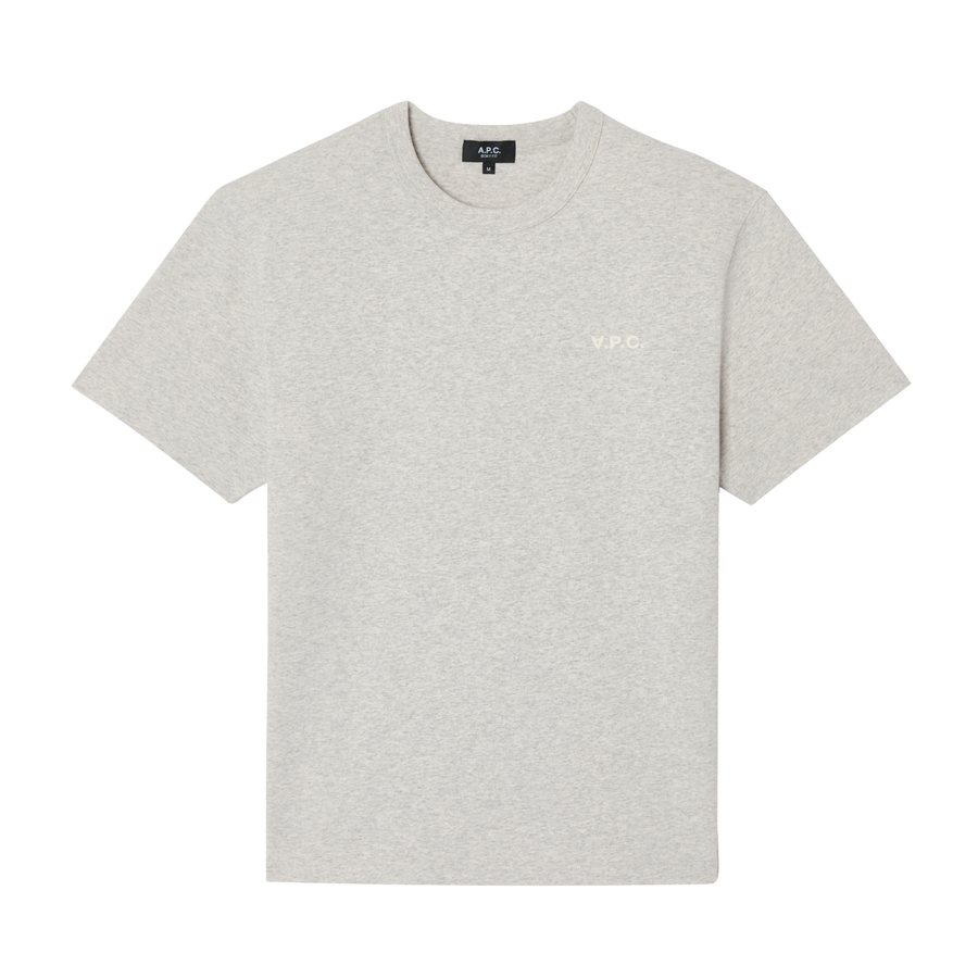 Boxy Petit VPC T-Shirt - Mastic Chine/Ecru
