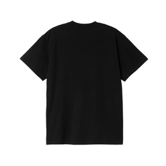 S/S Drip Script T-Shirt - Black