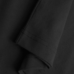 Johannes Organic NORSE Logo Print T-Shirt - Black