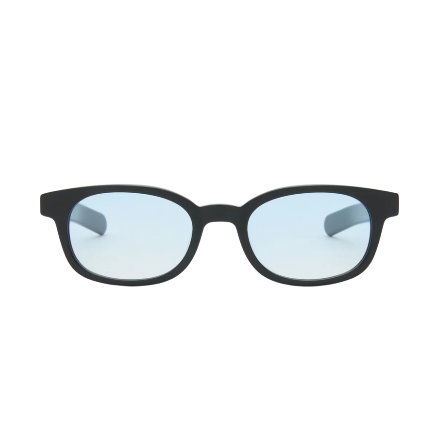 LE BUCHERON - Solid Black / Light Blue Gradient Lens