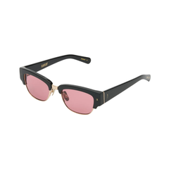 DEACON - Solid Black/Dust Pink Lens