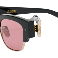 DEACON - Solid Black/Dust Pink Lens
