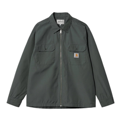 L/S Craft Zip Shirt - Jura Rinsed