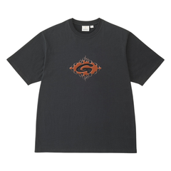 Flames Tee - Vintage Black