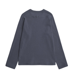 Eske Military Rib LS T-Shirt - Graphite