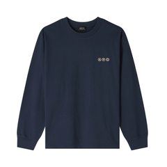 Manche Longue Adresse T-Shirt - Dark Navy