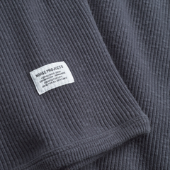 Eske Military Rib LS T-Shirt - Graphite