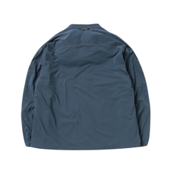Aplha Air Collarless Jacket - Dark Blue