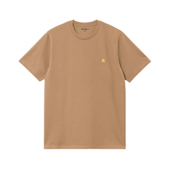 S/S Chase T-Shirt - Dusty H Brown/Gold