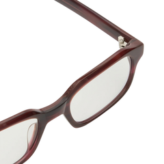 HANKY - Mahogany Horn / Clear Lens Blue Light
