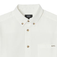 Chemise Mateo Logo - Blanc Casse
