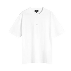 Boxy Micro Logo T-shirt - White / Black