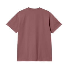 S/S Chase T-Shirt - Dusty Fuchsia/Gold