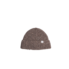 Daniel Donegal Rib Beanie - Seal Brown