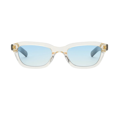CLINT - Crystal Yellow/Dark Tortoise/Light Blue Lens