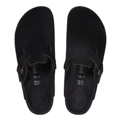 Boston EXQ Suede Leather - Black