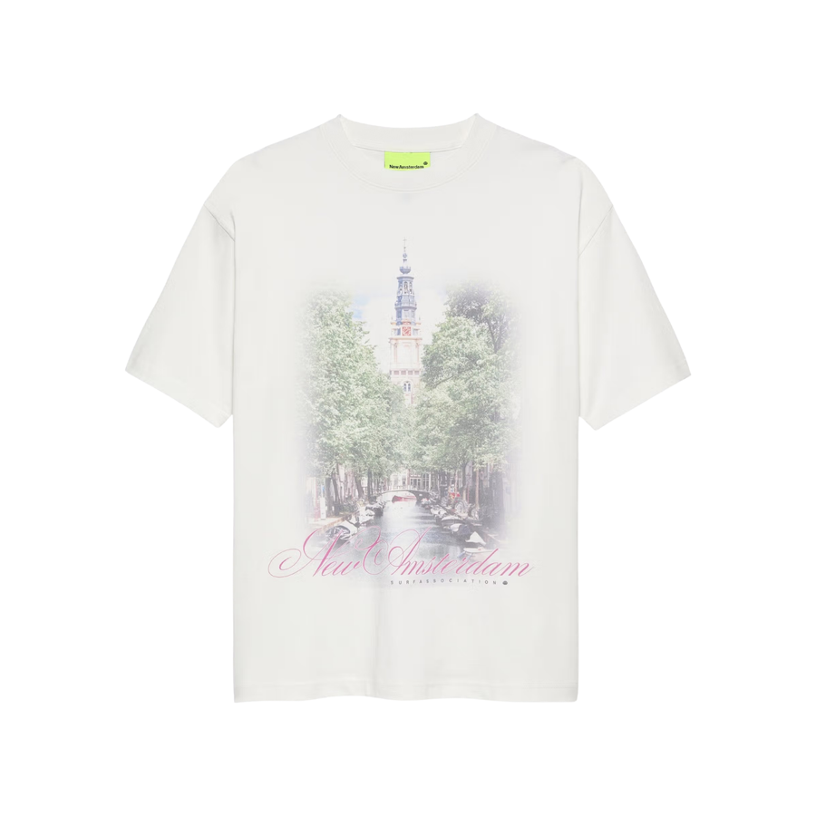 City of Water Tee - Washed White