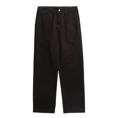 Hengifoss High Waist Heavy Twill Trouser - Black