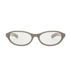 OLYMPIA - Solid Silver Mink / Clear Lens Blue Light