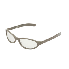 OLYMPIA - Solid Silver Mink / Clear Lens Blue Light