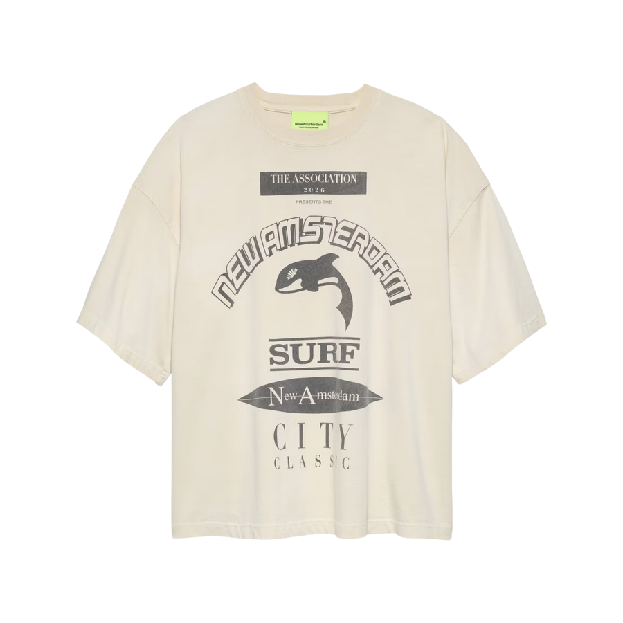 Announcement Tee - Ecru