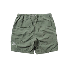 Nylon Taffeta Hiker Shorts - Light Moss