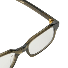 HANKY - Solid Dark Green / Clear Lens Blue Light