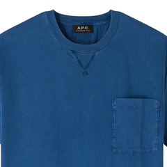 Label H Garment Dye T-Shirt - Marine