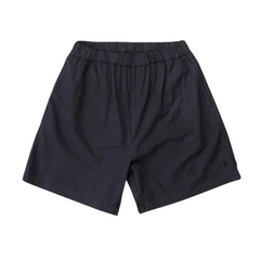 Per Cotton Tencel Shorts - Dark Navy