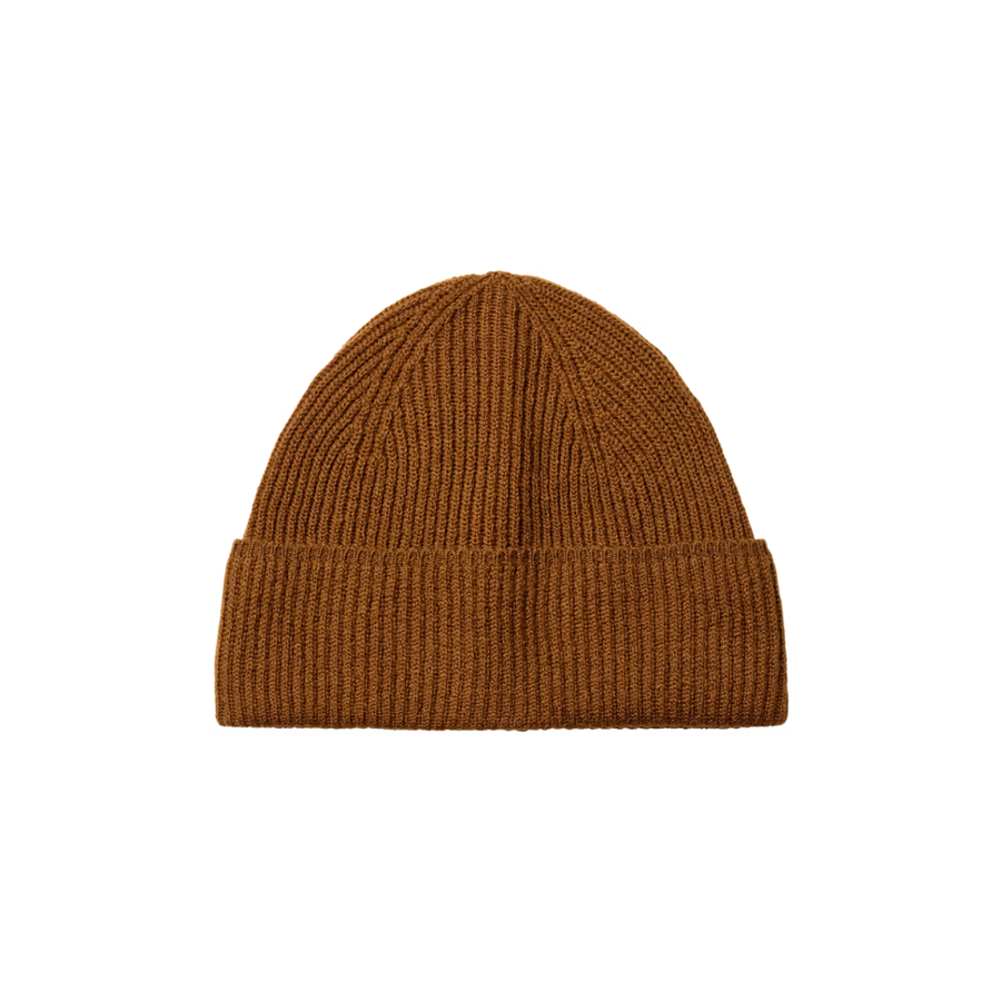 Off-Race Merino Knit Beanie - Wood