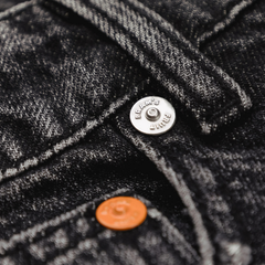 Denim Trousers - Washed Black