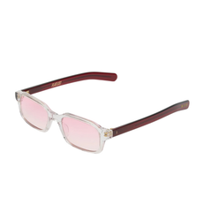 HANKY - Clear Crystal / Crystal Burgundy / Light Pink Lens