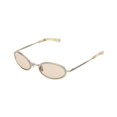 RENO - Brushed Silver/Peach Lens