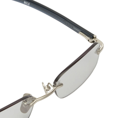 MILO - Brushed Titanium / Light Grey Lens