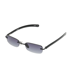 MILO - Brushed Matte Black Solid Black / Smoke Gradient Lens