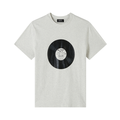 Vinyl T-Shirt - Heathered Ecru