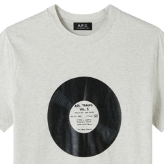 Vinyl T-Shirt - Heathered Ecru