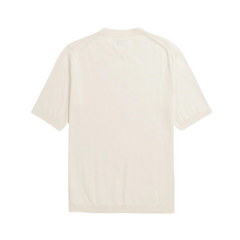 Rhys Cotton Linen T-shirt - Kit White