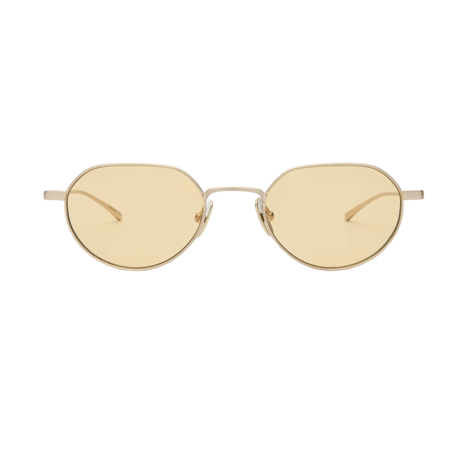 LUCIEN - Brushed LIght Gold/Yellow Lens